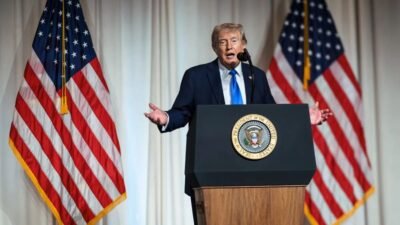 Trump claims Congress aims to drive the AI industry 'out of business' with regulations.