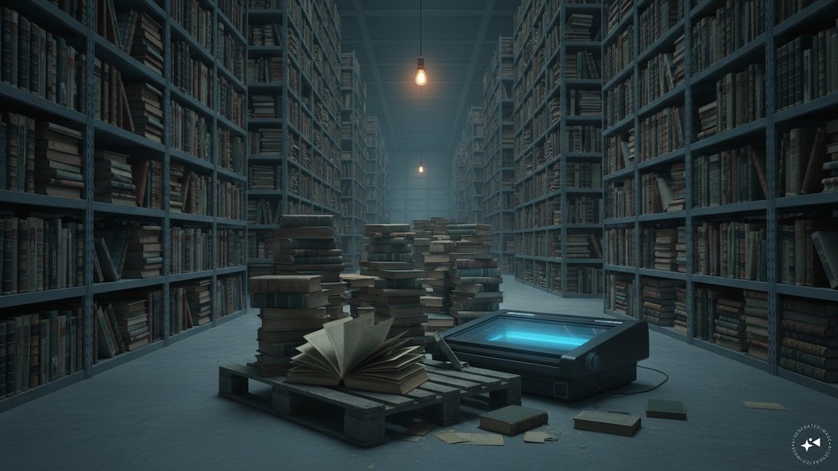 Why AI Companies Are Acquiring Millions of Vintage Books